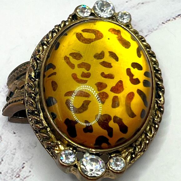 Fall/Autumn orange, brown, yellow ring lot of 10 - Picture 12 of 12